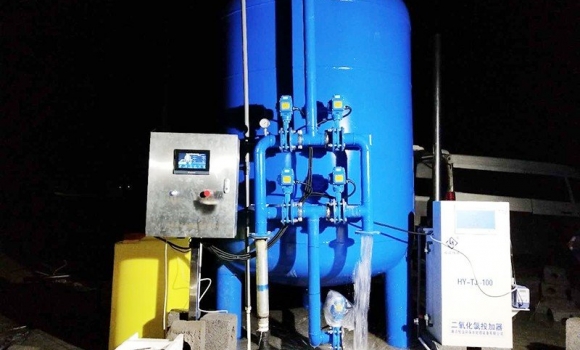 农村井水压力式净水消毒设备